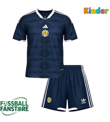 Schottland Replik Heimtrikot Kinder WM 2026 Kurzarm (+ Kurze Hosen)